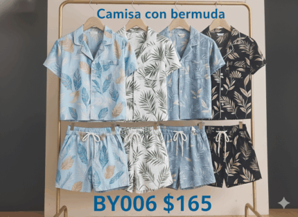 CAMISA CON BERMUDA (1,D,2)