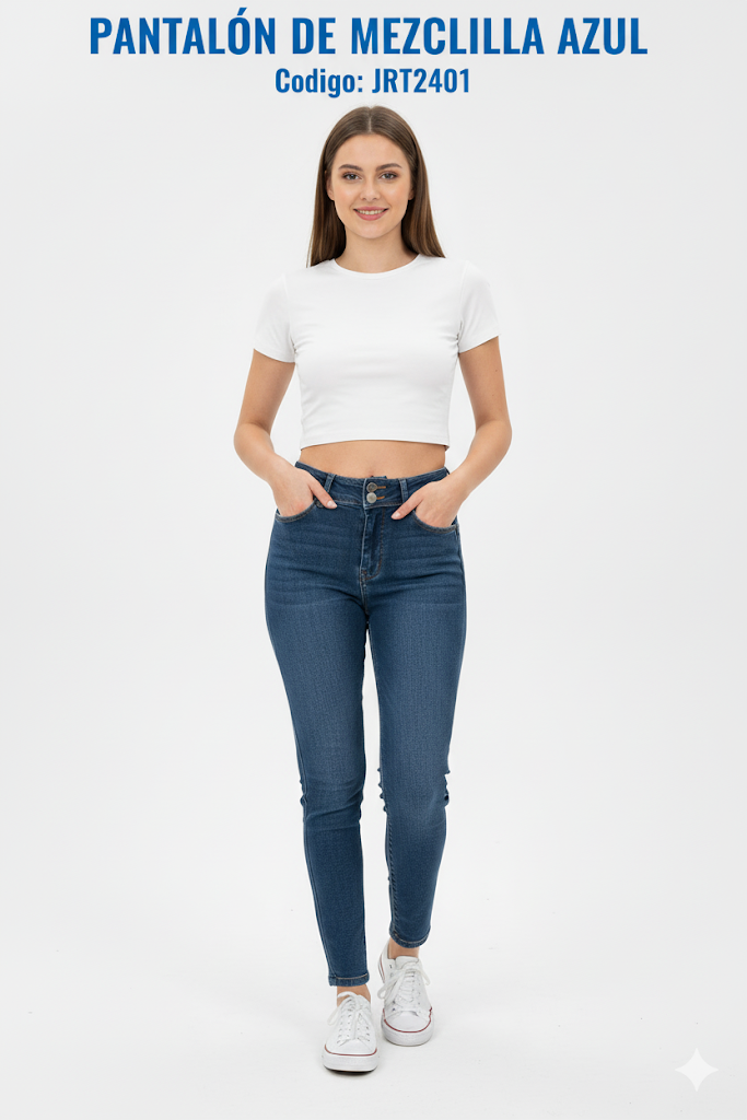 PANTALON DE MEZCLILLA AZUL (1,F,1)