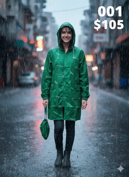 IMPERMEABLE CHAMARRA ROMPE VIENTOS CON BOLSA