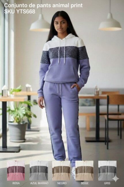 CONJUNTO DE PANTS  ANIMAL PRAINT