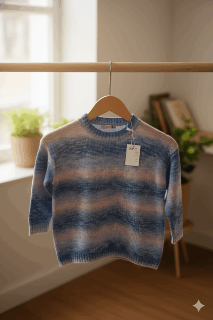 SUETER TEJIDO DE HILO DE COLORES