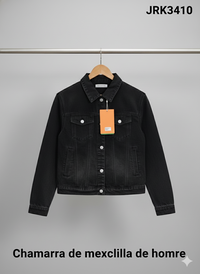 CHAMARRA DE MEZCLILLA DE HOMBRE