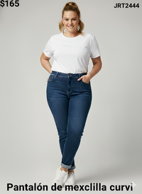 PANTALON DE MEZCLILLA CURVI (1,G,2)