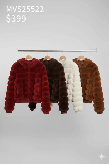 CHAMARRA DE PELUCHE DE GUSANO