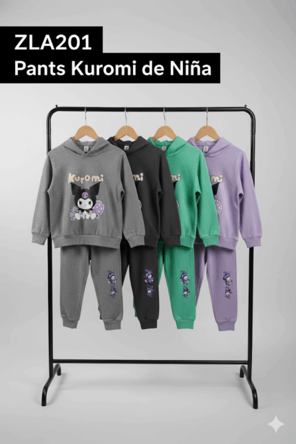 CONJUNTO DE PANTS KUROMI DE NIÑA