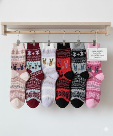 CALCETA ABORREGADA NAVIDENA