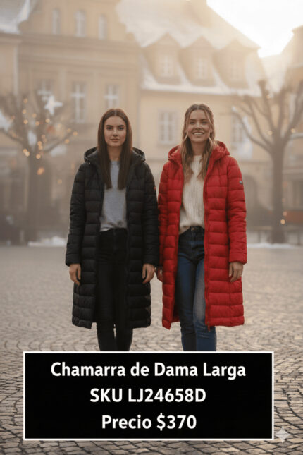 CHAMARRA PARA DAMA LARGA