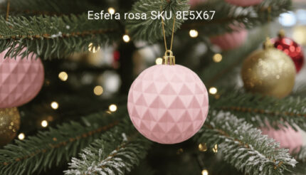 ESFERA ROSA PASTEL