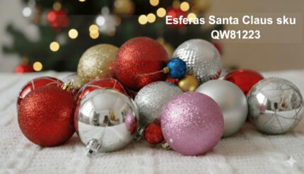 ESFERAS SANTA CLAUS