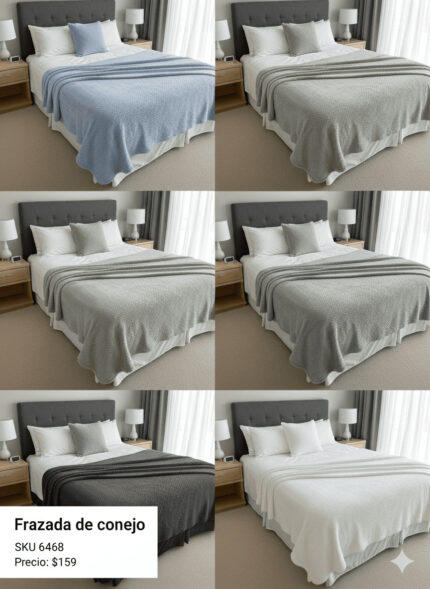 FRAZADA DE CONEJO