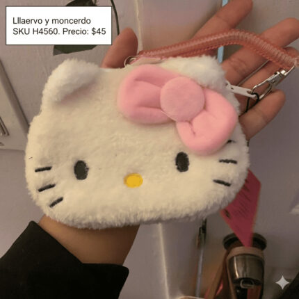 MONEDERO Y LLAVERO HELLOKITTY