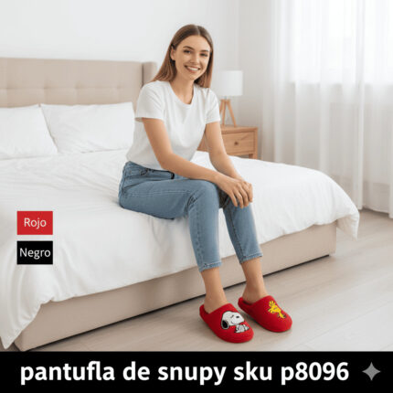 PANTUFLA SNOPY