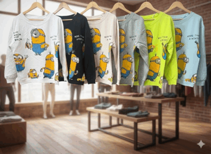 SUDADERA DE MINIONS