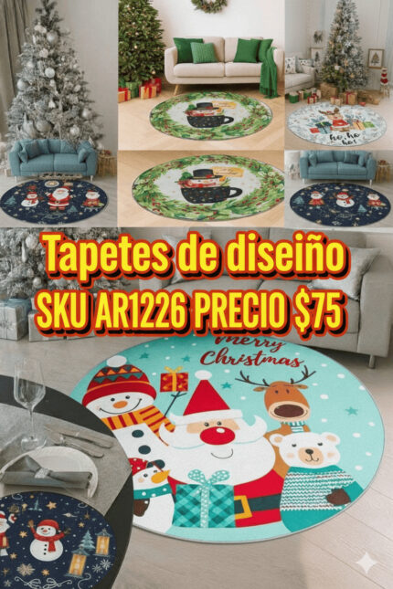TAPETE NAVIDEÑO GRANDE