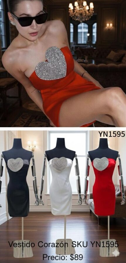 VESTIDO CORAZON