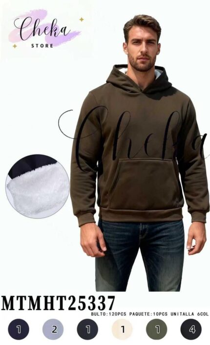 SUDADERA CERRADA ABORREGADA