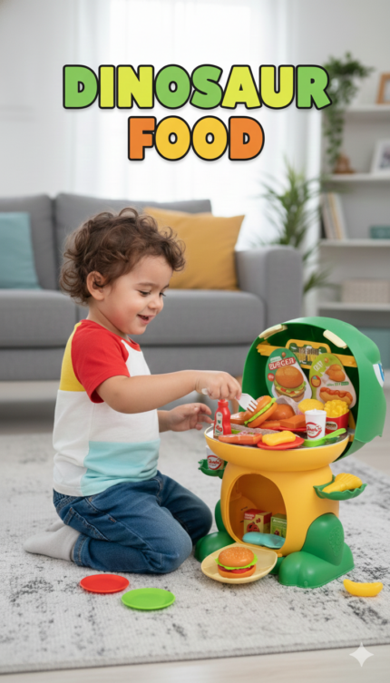 DINOSAURIO DE COMIDA