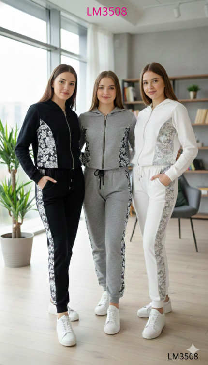 PANTS CON DETALLES DE ENCAJE