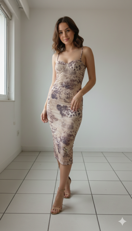 VESTIDO ANIMAL PRINT