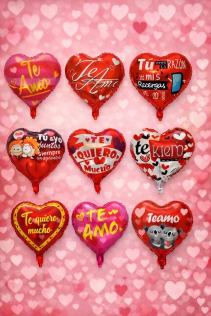 GLOBO DE CORAZON