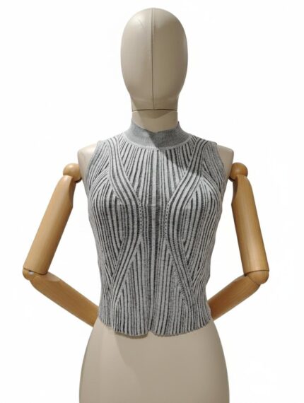 BLUSA TELA DE HILO CUELLO HALTER