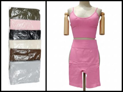 CONJUNTO DE BIKER Y TOP