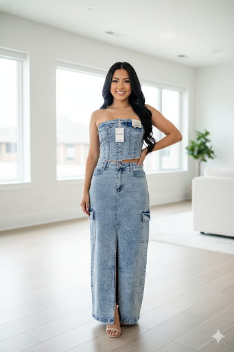 CONJUNTO DE MEZCLILLA