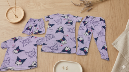 PIJAMA DE DAMA CUATRO PIEZAS