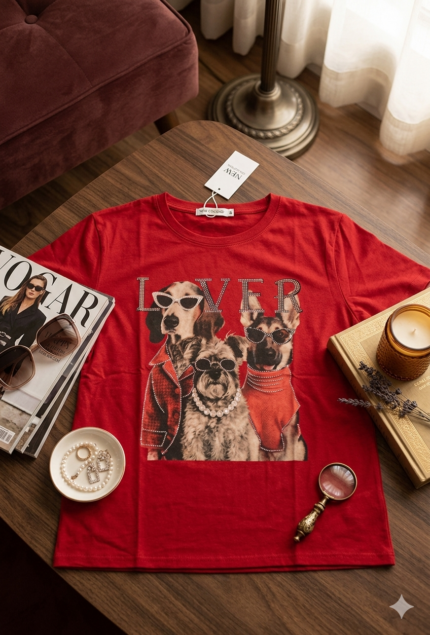 BLUSA PEDRERIA PERRITOS