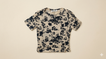 BLUSA TRASPARENCIA FLORES