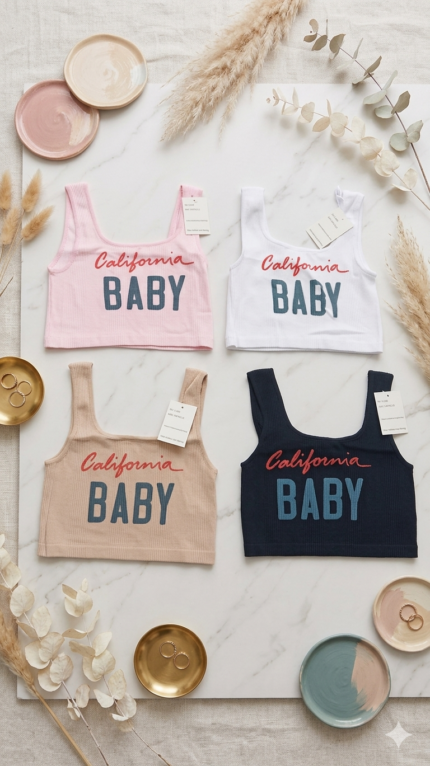 CROP TOP CALIFORNIA (1,F,5)