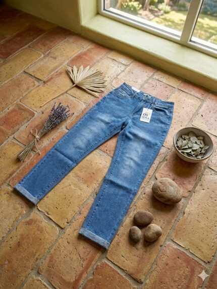 PANTALON DE MEZCLILLA DE DAMA (1,B,4)