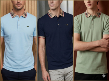 PLAYERA DE CABALLERO TIPO POLO  (1,K,3)