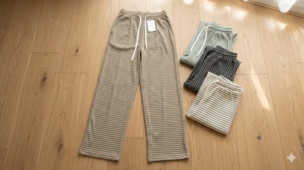 PANTALON DE DAMA RAYADO  (1,D,3)