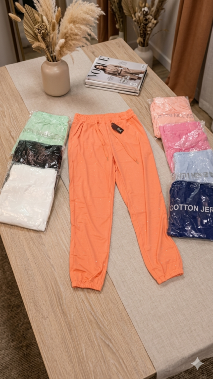 PANS DE DAMA TIPO JOGGER CON BRILOS  (1/E/3)