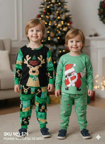 PIJAMA NAVIDAD DUO  (1,D,4)