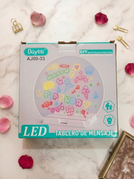 PIZZARRA LED