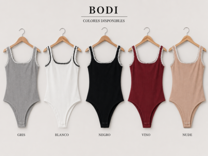 BODY CON DETALLES DE TEJIDO
