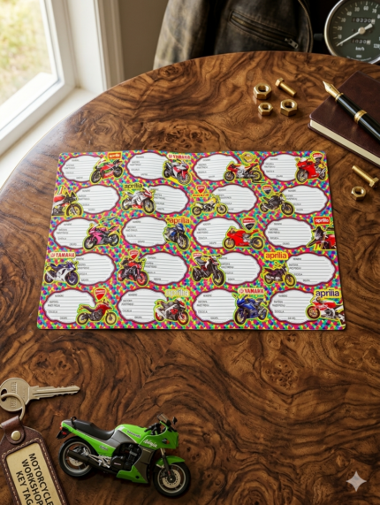 ETIQUETAS PARA CUEDERNOS VARIOS DISEÑOS (2,L,3)