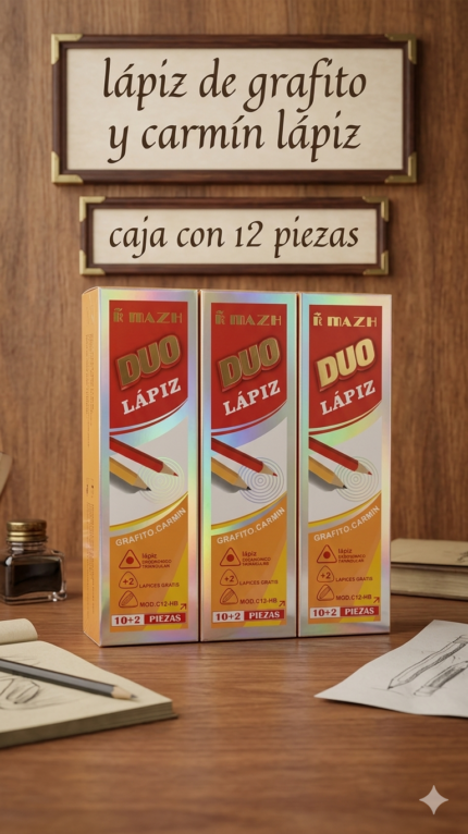 CAJA DE LAPICES DUO (2,K,5)