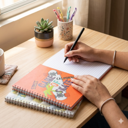 CUADERNO PROFECIONAL DE PASTA DURA DE 100 HOJAS (2,K,2)