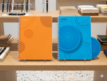 cuaderno profecional doble resorte (2,N,3)
